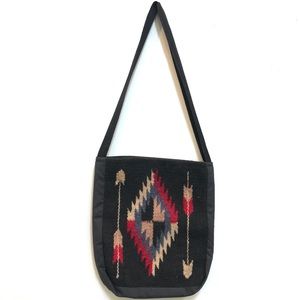 Wool Southwestern Boho Crossbody